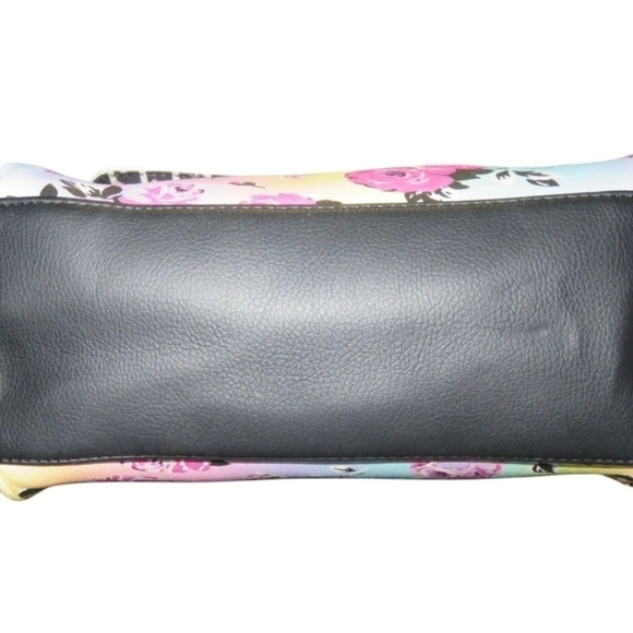 Betsey Johnson Luv Betsey Floral Leather Vegan Crossbody - Picture 3 of 5